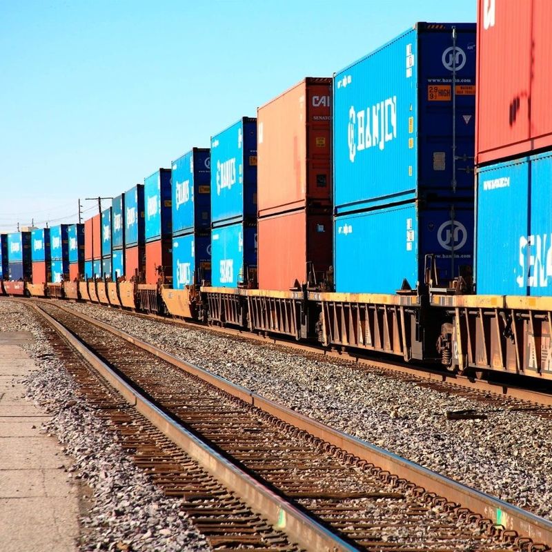 Trein Verschepende Spoorlijn van China aan de Uitdrukkelijke Route FCL van Europa of Internationale het Spoorvracht van LCL