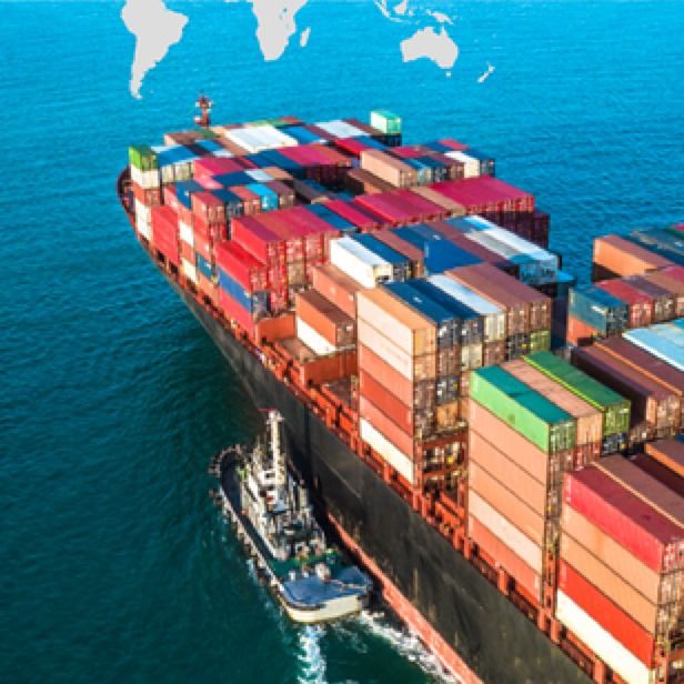 Distributielogistiek en Opslaande DHL van het de Dienstenbeheer Luchtvracht aan de Handelsroute van Nederland